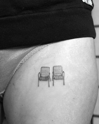 'Untitled' tattoo by Félix González-Torres