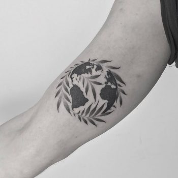 World and branches by Oliver Whiting