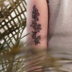Aconitum napellus tattoo by Dżudi Bazgrole