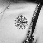 Aegishjalmur symbol tattoo by Luke.A.Ashley