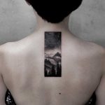 Beautiful cover up tattoo by Aki Wong