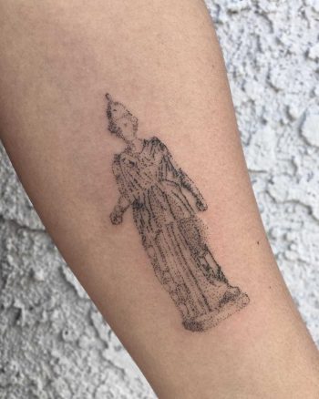 Dotty Athena tattoo by Robbie Ra Moore