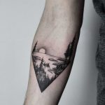 Fjord tattoo by tattooist Spence @zz tattoo
