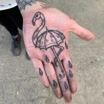 Flamingo tattoo by Luke.A.Ashley