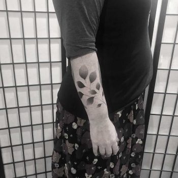 Freehand leafy filler by Oliver Whiting