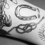 Friendship rope tattoo by Kelli Kikcio
