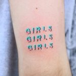 Girls Girls Girls tattoo by zzizziboy