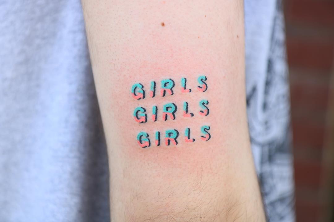 Girls Girls Girls tattoo by zzizziboy
