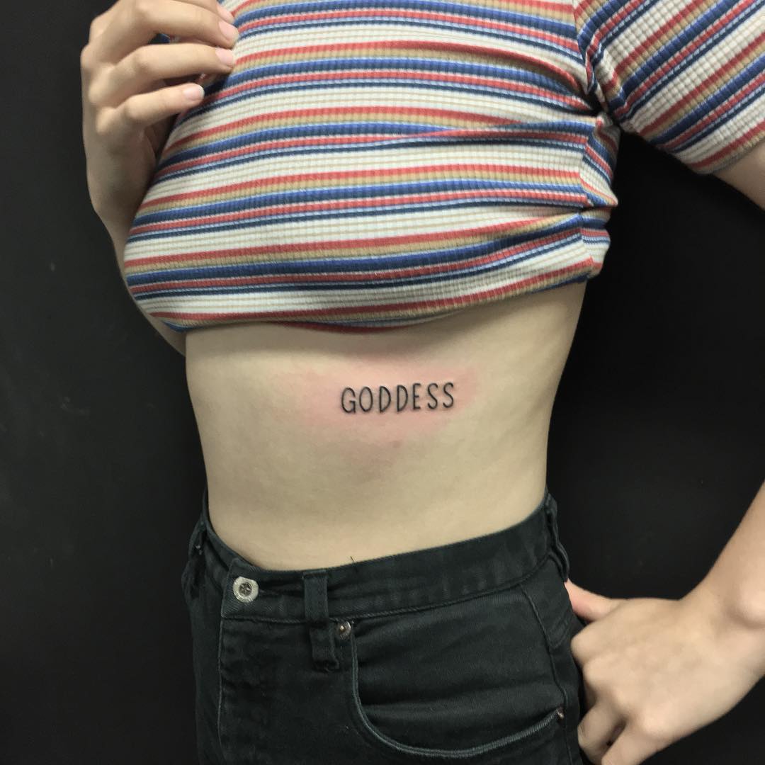 Goddess tattoo by Tattooist yeahdope