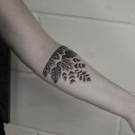 Gorgeous black and grey ornament tattoo by Oliver Whiting