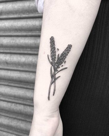 Lavender by Lozzy Bones Tattoo