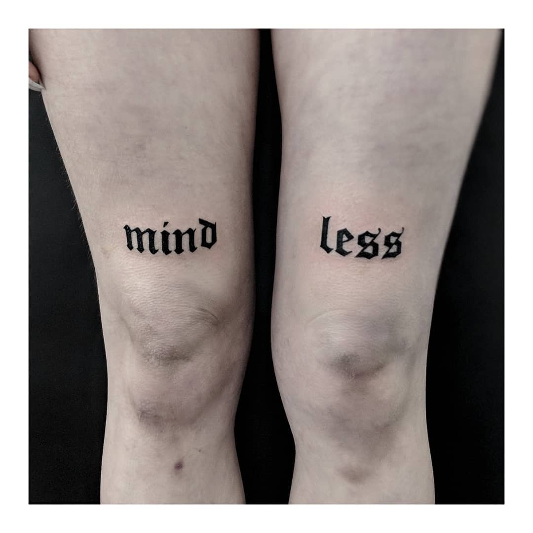 Mindless tattoo by Sabrina Parolin