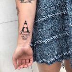 Nauti buoy tattoo by tattooist yeahdope