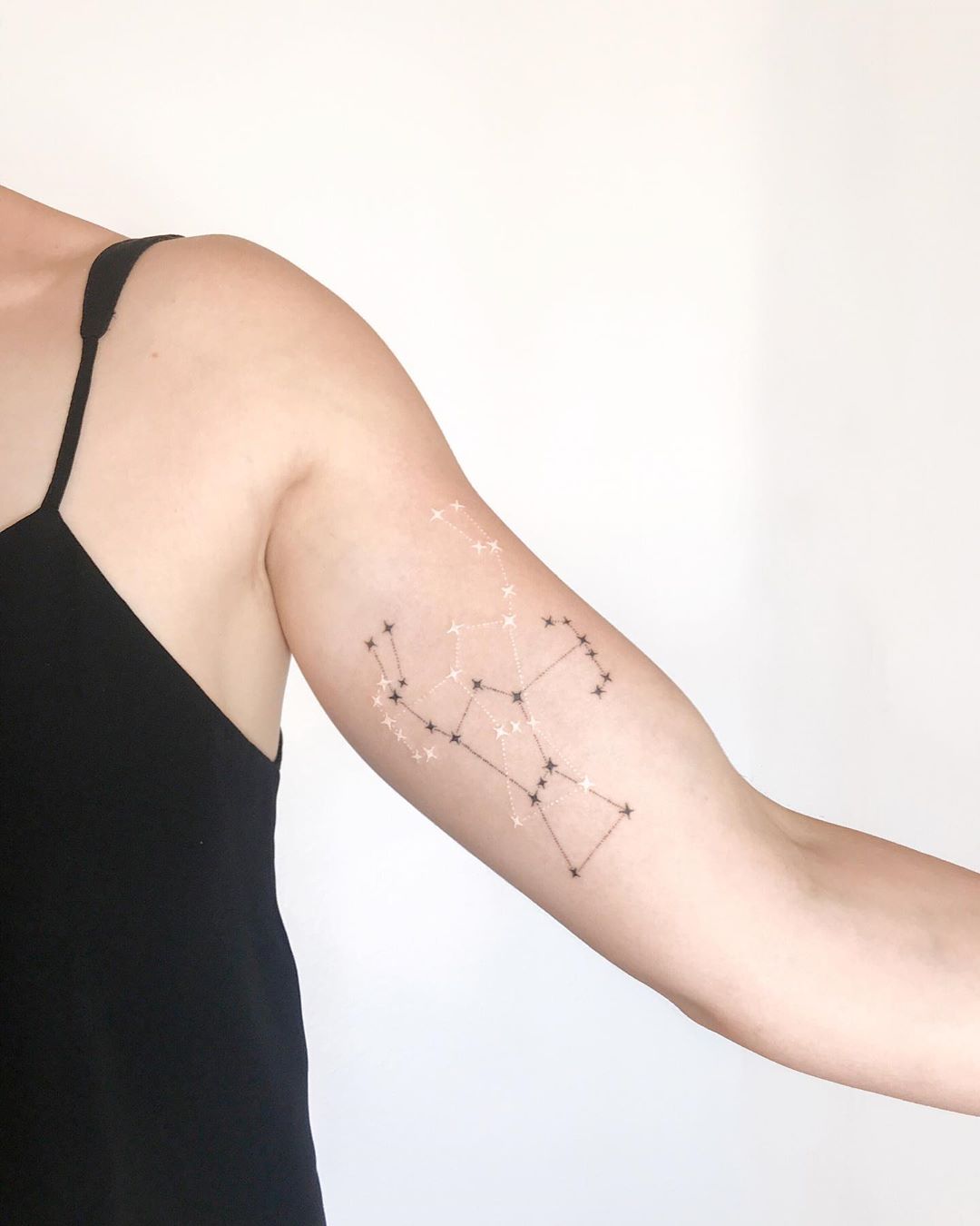 Orion constellation tattoo by Ann Gilberg - Tattoogrid.net