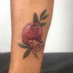 Pomegranate tattoo by Mavka Leesova