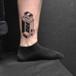 Skyscraper tattoo by Yeahdope