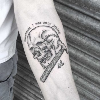Smiths tattoo by Lozzy Bones