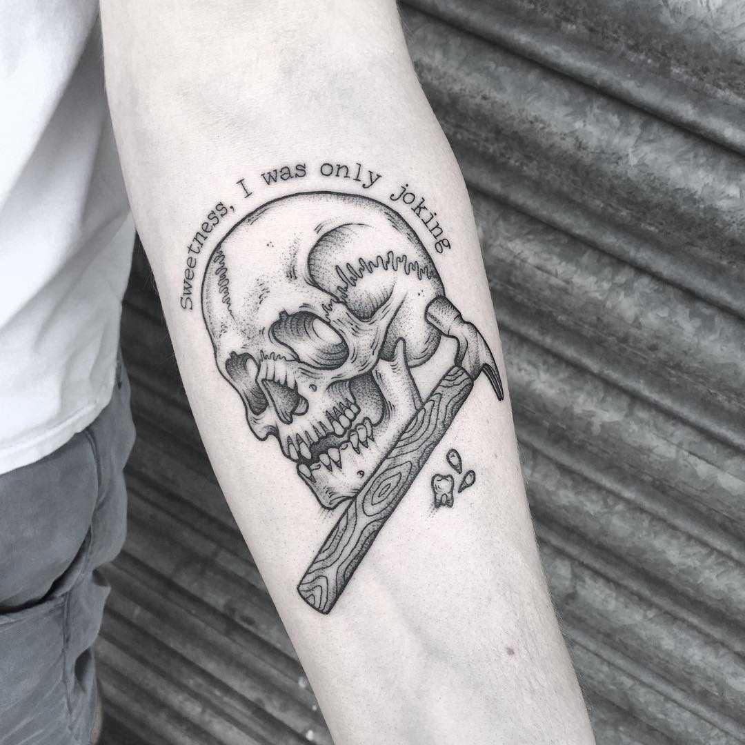 Smiths tattoo by Lozzy Bones