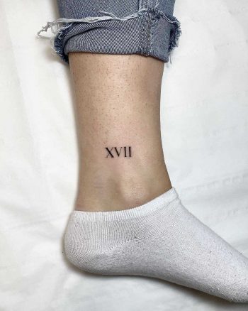 XVII tattoo by Conz Thomas
