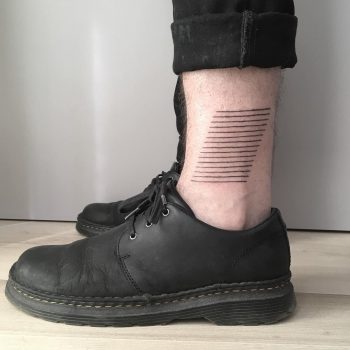 15 lines tattoo by Julim Rosa