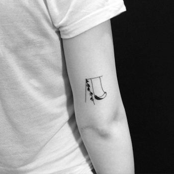 Bean vine swing tattoo by Chinatown Stropky