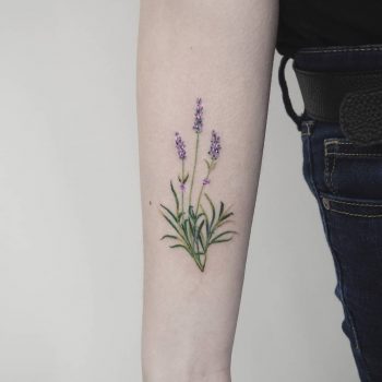 Beautiful lavander by anton1otattoo