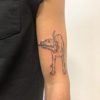 Best friend tattoo by Hand Job Tattoo