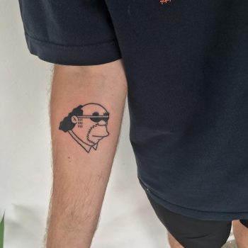 Bleeding Gums Murphy tattoo by tattooist yeahdope