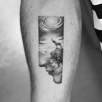 Capricorn tattoo by Amanda Piejak