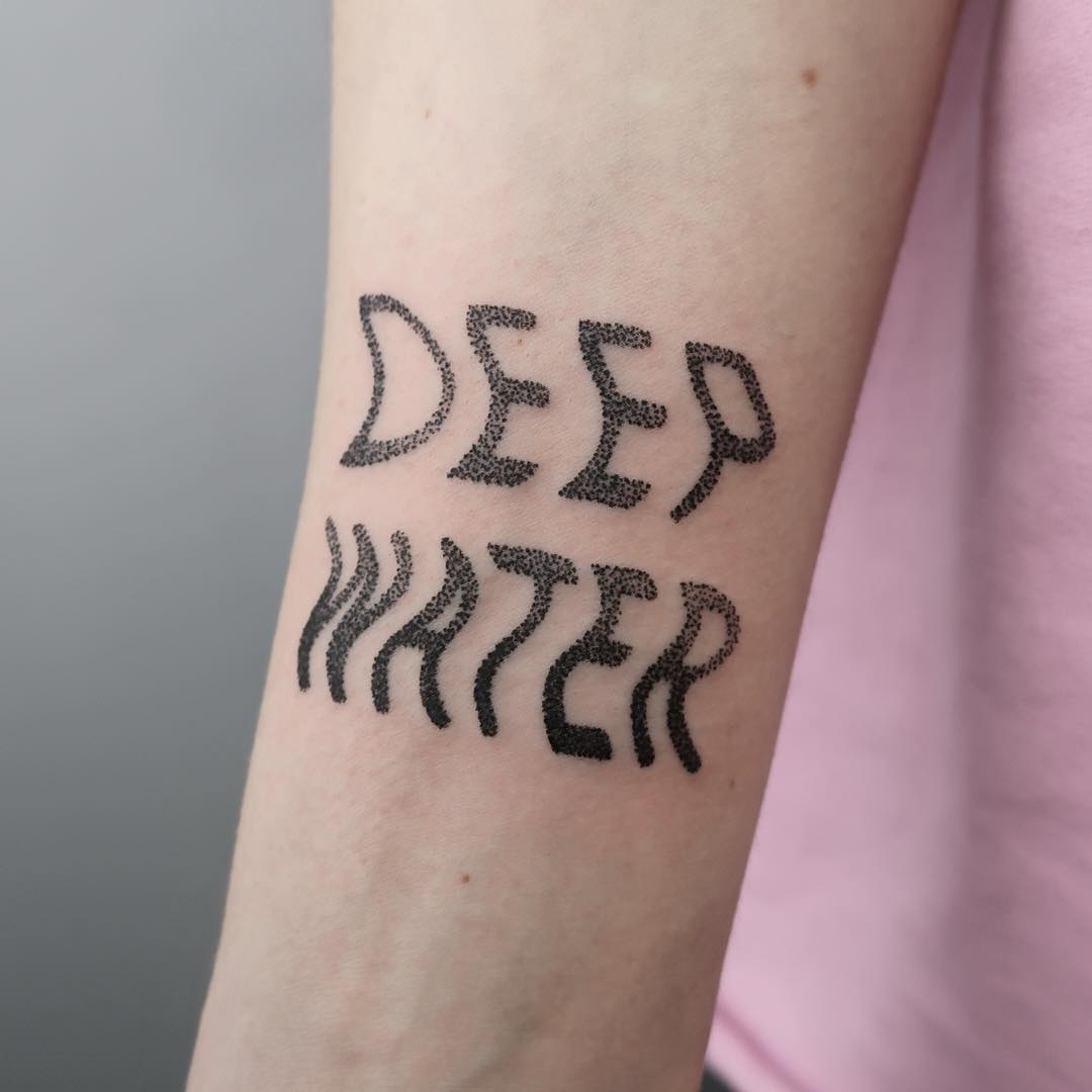 Deep water tattoo by Julim Rosa