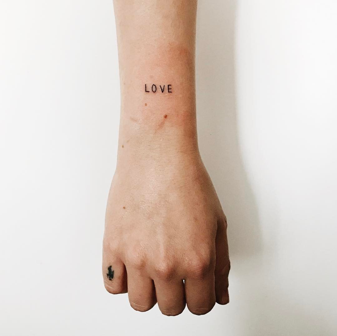 Hand-poked love by Kelli Kikcio