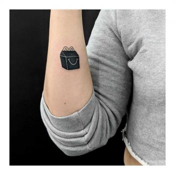 Happy Meal tattoo by Sabrina Parolin