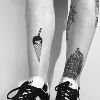 Ice cream cone by Chinatown Stropky