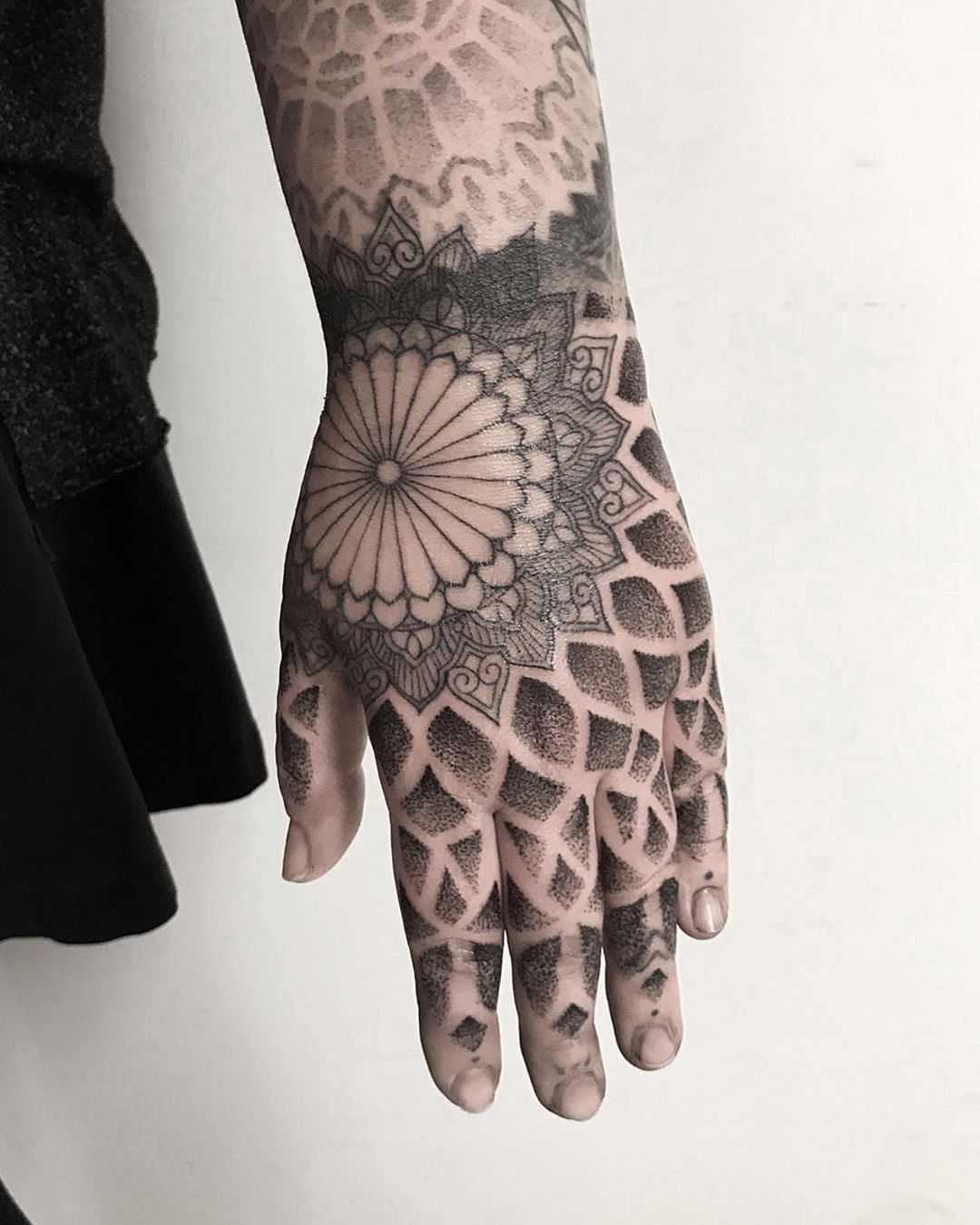 Left hand tattoo by tattooist Spence @zz tattoo