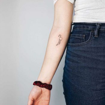 Lock and key tattoo by Kelli Kikcio