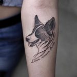 Love never fails tattoo by Aki Wong