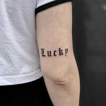 Lucky tattoo by Loz McLean