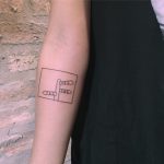 Signpost tattoo by Chinatown Stropky
