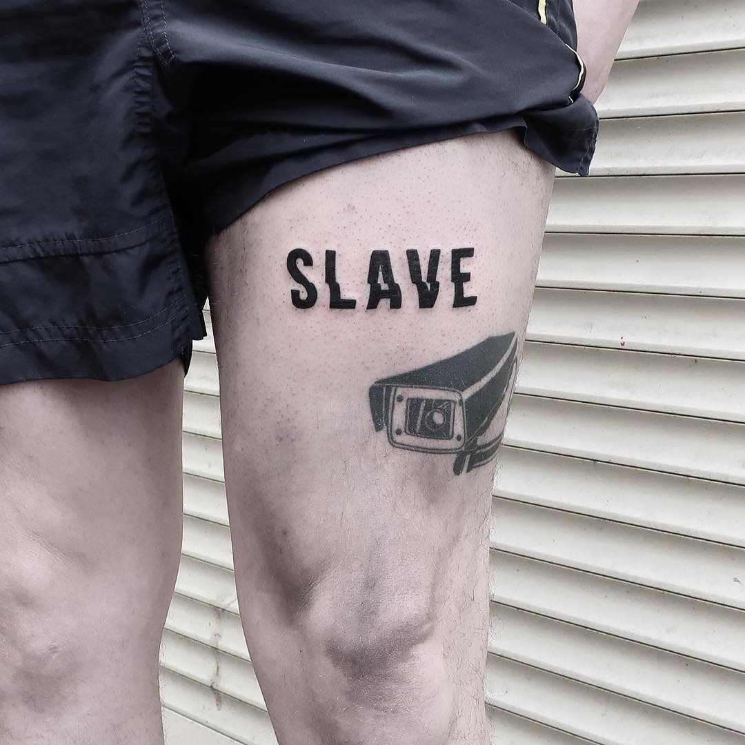 Slave tattoo by Julim Rosa
