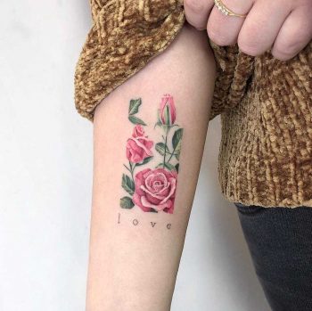 Spread the Love tattoo by Eden Kozo