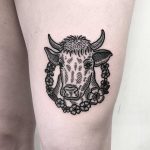 Tattoo for a vegan by Deborah Pow