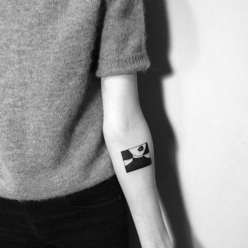 Turtleneck tattoo by Chinatown Stropky