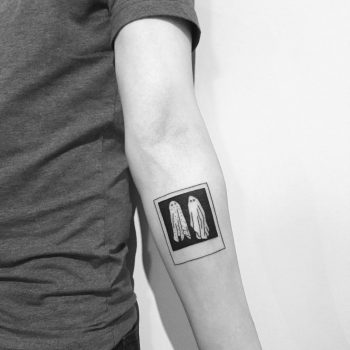 Two cute ghosts by Chinatown Stropky