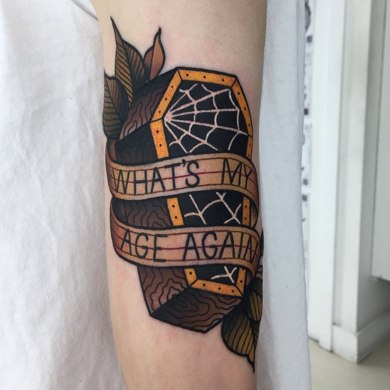 What’s my age again tattoo by Luke.A.Ashley