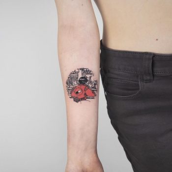 Akira by anton1otattoo