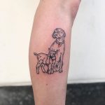 Animal friendship by Hand Job Tattoo