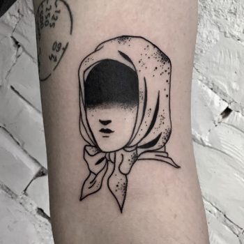 Babushka tattoo by Kevin Jenkins
