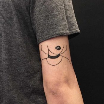 Chocker tattoo by Chinatown Stropky