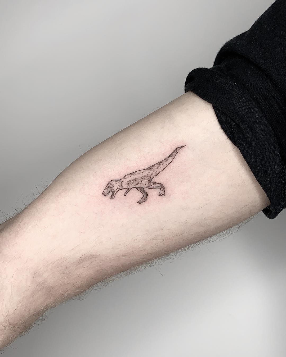 Dinosaur tattoo by Conz Thomas