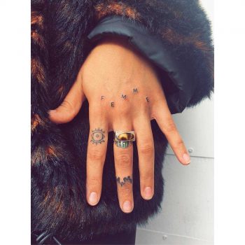 Femme tattoo by Zaya Hastra